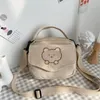 Sac Femmes Canvas Zipper Preppy Style Student Tote Tote épaule Messenger Corduroy Satchel Travel Purse Hands