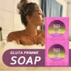 Handgefertigte Seife 5d Gluta Primme Kollagen Aufhellen aufhellen 5 -Tage -Schnellaktion Seife heller gesündere und strahlendere Haut 240416