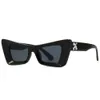 Fashion offs zonnebrillen Cat Eye Y2K Trend Owoff Sunglasse Mens Dames merk uit zonnebrillen