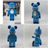 Filmspel nyaste 400% 28 cm The Bearbrick Chomper Companion PVC Fashion Bear Figures Toy for Collectors Art Work Model Decoration D DH1MG