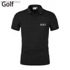 Cykelhandskar Golf Polo Shirt Summer Nya herrar och kvinnors högkvalitativa Polo Collar Casual Business Short Seved Fashion Outdoor Sports Golf L48