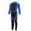 Çocuklar için Neopren Wetsuit Diving Suits Çocuk Yüzme Uzun Kollu Kızlar Sörf Sörf Şnorkelli Yumurtlama Hasçısı 240416