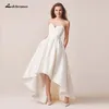 Lakshmigown 아이보리 얼룩 고지 웨딩 드레스 재킷 플로어로드 가운 파티 vestido de noiva 240403