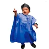 Vêtements ethniques HD Vêtements de tradition africaine pour enfants garçons blancs à manches longues broderie dashiki robe chemise pant