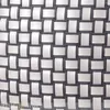 枕シンプルアンドルクスリーサンプルルームソファスローソフトデコレーションデザイナーシニア黒と白の革織りの広場