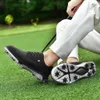 Andningsbar anti slip golfskor mäns professionella anti slip training cleats size 40-47 eur 40-47