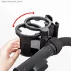 Stroller Parts Accessories Baby stroller cup holder mobile phone supports conversion of milk bottle and beverage holders to 2 cups universal baby s Q240416