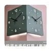 Стеновая лампа скандинавской датчики кровати зарядки часы современный светло -металлический гостиная пластиковая светодиодная ПВХ квадрат 80 50000