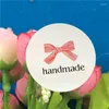 Party Decoration Self-adhesive Kraft Paper Stickers Handmade Especially For You Trendy Sticker Label Round Wholesale Favor 1200Pcs/Lot