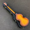 Pegs Classic Hofner, Bass de violon, guitare à quatre cordes, bois massif professionnel, livraison gratuite à la maison