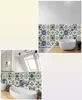 50 pcs par packfunlife 1515cm2020cm carreaux marocains PVC étanche à auto-adhésif papier peint meuble salle de bain diy carreau arabe stic5125503