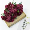Dekorative Blumen 28 cm Bunte Begonia künstlich gefälschte 35 Köpfe Hochwertige Seide für Party Hochzeitsheimdekoration