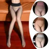 Sexy Socken sexy Frauen Strumpfhosen hohe Strümpfe Super Elastic Pantyhose Glossy Dessous Unterwäsche Verschlungen unsichtbar transparent dünn nahtlos 240416