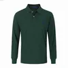 Camicie da uomo designer designer polo polo ricamato da uomo da uomo piccolo cavallo e marchi di orso polo uomini maniche di cotone casual manica di cotone abbigliamento