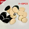 Makeup Sponges 1-10pcs Coussin d'air doigt couché Silkwwwed local Powder Powder Puffle Mange moins de fond de teint liquide