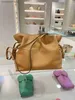 Loeweelry Loeweelry 1to1 حقائب مصممة للنساء حقيبة Flamenco Flamenco Lucky Bag Mini Draysring Handbag Top Brand Totes Bithide