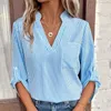 Blusas femininas casuais camisas listradas soltas para mulheres 2024 Spring Vintage Oversized e moda elegante tops femininos