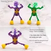 Robot da danza dei giocattoli Wind-up Colorful Wind Mmoll Dance Twisted Waist Slip Little Man Swinging Toy Birthday Gift Y240416