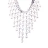 Jewelry Fashion Imitation Pearl Necklace Womens Versatile Water Drop Multi layered Sweater Chain