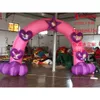 Mascot kostymer båge firande regnbåge grind omerbar dekoration reklam party rekvisit anpassning