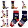 Trump 2024 Party Party Favor le président Maga Trump Letter Stockings Stars Stars US Flag Sport Socks