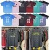 디자이너 남성 축구 셔츠 트랩 스타 T 셔츠 폴로 커플 레터 티셔츠 여자 트랩 스타 트 렌디 풀오버 티 EU 크기 S-XL
