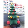 Mascot kostymer ierable annonseringsfest set Tree Air Model Christ Chuld Decoration