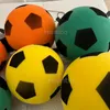 Silent Soccer Ball with Juggle Belt Indoor Sports Practice Silent Ball Foam Ball Size 35 Mute Bouncing Football Sports Toy 240416