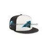 Ball Caps Est Designer Snapbacks Regulowane czapki Baseball Flat Letter Hat Monted All TEM Logo Haft Football Mesh zamknięta Outo Dhcvv