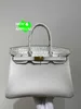 Designer Himalaya Crocodile Handbag Tote Bags Nile Skin Belly Combined with Tog Cowhide Bk30 Platinum Bag White Handbag 2021 New Model WN-IBKO