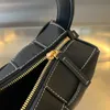 Torby z aparatem skórzane tkanie torby crossbody mini intreccio seria mobilna torba na ramię