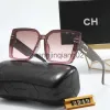 Projektant Chanells okulary przeciwsłoneczne Męskie damskie okulary sportowe luksusowe vintage baseball nowe duże ramy swobodne szklanki przeciwdziałające UV