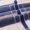 Asciugamano 135x62 cm asciugamani da bagno di cotone 2 colori in fibra naturale naturale ecologica