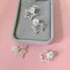 Broscher blingbling strass liten glänsande silver färgstjärna brosch stift för barn flicka kvinnor dekoraktion diy smycken