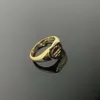 Pure Silver Correto Sign TiffanyJewelry Ring Tiffanyring Love Designer Men Men Mulheres Tocam a mais alta qualidade Pure 18k Tiffanyjewelry Gold 172 552