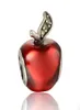 Apple Style Charms Red Apple Charm S925 Sterling Silver Fits Bracelets Style Shipping6884555