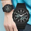 Нарученные часы Sanda Gsy Style Sports Watches MS MS привел к цифровой военной водонепроницаемой дате электронная часа мальчик -девочка Relogio Masculino