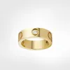 Luxus Ladies Ring Liebesschraub Ring Designer Ring Liebes Ring Männer und Frauen Roségold Fashion Edelstahllegierung vergoldete Modezubehör wird niemals verblassen