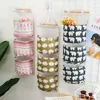 Storage Boxes 3 Grids Hanging Organizer Bag Wall Mounted Sundries Pouch Hang Closet Wardrobe Socks Bathroom Organizers