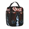 vintage Style Insulated Lunch Bag Cooler Bag Meal Ctainer Ghost B.C. Heavy Metal Tote Lunch Box Girl Boy Beach Picnic C9sf#