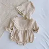 Girl Kid Simple Solid Bodysuit Baby Compo