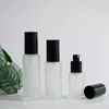 Storage Bottles Wholesale Empty Perfume Spray Bottle 20-120ml Refillable Fine Mist Frosted Glass Fragrance Alcohol Atomizer Cosmetic