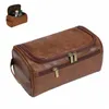 men Vintage Luxury Toiletry Bag Travel Necary Busin Cosmetic Makeup Cases Male Hanging Storage Organizer W Bags s8Xg#