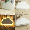 Lampenschattierungen moderne LED-Kinder Schlafzimmer Dekoration Wolken Wandlampe Acryl und Eisen Wohnzimmer Wandlampe AC85-265V Kinder LED-Wandlampe Helligkeit Q240416