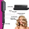 Wielofunkcja prosta i kręcona podwójna prosta do włosów elektryczna Curling Iron Iron Jon Comba 2 w 1 grzebień pędzla 240411