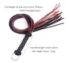 Äkta läderpiskar Fetisch Bondage Lash Tools Spanking Paddel BDSM Whip Flogger Erotic Sex Toys For Couples Adult Games Y18100801539744