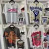 T-Shirts Hellstar Mens Women Designer Cottons tops t Mannes lässige Hemds Kleidung Street Kleidung Hirt Treet Ees Ees
