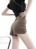 Waist Slimming Denim Shorts for Women 2024 Summer Thin Sweet Spicy Girl Small Figure A-line Hot Pants