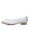 Casual Shoes Comfort Flat Satin Wedding Round Head Prom Evening Formal Party Dress Flats