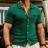 Camisas casuais masculinas masculam o botão